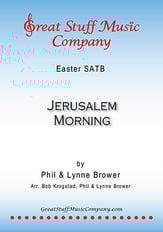 Jerusalem Morning SATB choral sheet music cover